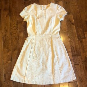 Rebecca Taylor cream dress